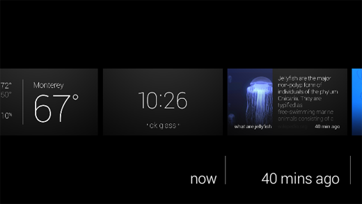 Google Glass Timeline